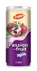 Passion fruit milk alu can 250ml
